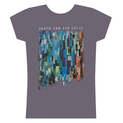 Death Cab For Cutie Gray Tile Cover Shirt