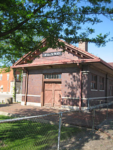 Railroad Depot In Plano, IL